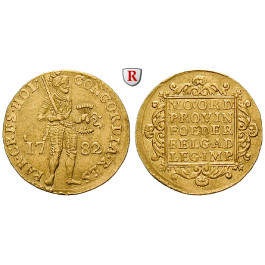 Niederlande, Holland, Dukat 1782, ss-vz