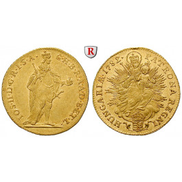 Römisch Deutsches Reich, Joseph II., Dukat 1782, ss+/f.vz