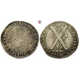 Braunschweig, Braunschweig-Wolfenbüttel, Heinrich Julius, Reichstaler 1607, ss-vz