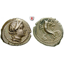 Römische Republik, L. Cornelius Sulla, Denar 81 v.Chr., vz