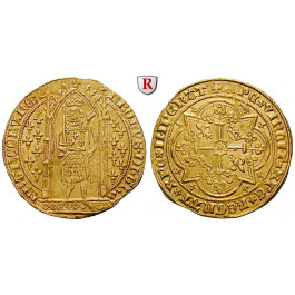 Frankreich, Charles V., Franc à pied o.J. (20.04.1365), f.vz