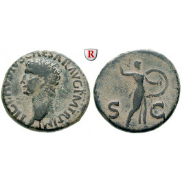 Römische Kaiserzeit, Claudius I., As 50-54, ss+/ss