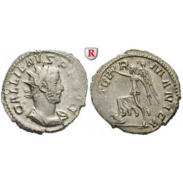 Römische Kaiserzeit, Gallienus, Antoninian 258-259, vz/vz-st