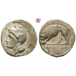 Italien-Lukanien, Velia, Didrachme 334-300 v.Chr., ss-vz