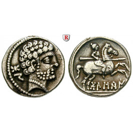 Spanien, Turiasu, Denar 120-20 v.Chr., ss-vz