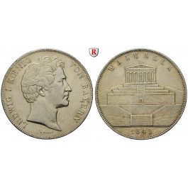 Bayern, Königreich, Ludwig I., Geschichtsdoppeltaler 1842, ss+