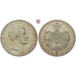 Braunschweig, Herzogtum Braunschweig, Wilhelm, Vereinstaler 1867, f.vz