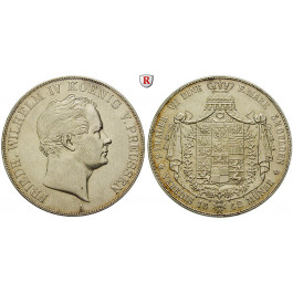 Brandenburg-Preussen, Königreich Preussen, Friedrich Wilhelm IV., Vereinsdoppeltaler 1842, ss-vz/vz
