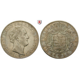 Sachsen, Königreich Sachsen, Friedrich August II., Taler 1845, ss+