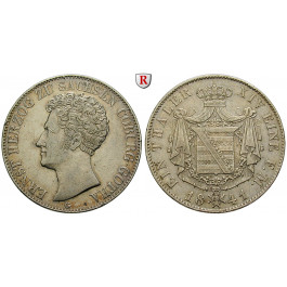 Sachsen, Sachsen-Coburg-Gotha, Ernst I., Taler 1841, ss+