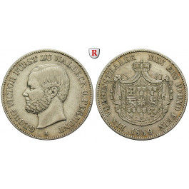 Waldeck, Fürstentum, Georg Victor, Vereinstaler 1859, ss