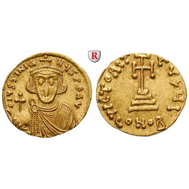 Byzanz, Justinian II., Solidus 687-692, vz