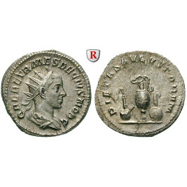 Römische Kaiserzeit, Herennius Etruscus, Caesar, Antoninian 250-251, vz-st