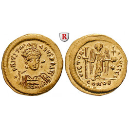Byzanz, Justinian I., Solidus 527-538, vz-st