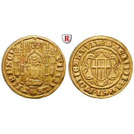 Köln, Bistum, Friedrich III. von Saarwerden, Goldgulden o.J. (1383), vz