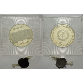 DDR, 5 Mark 1986, Sanssouci, PP, J. 1609