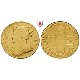 Grossbritannien, Anne, Guinea 1714, ss