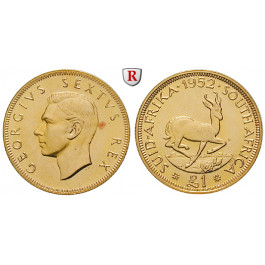 Südafrika, George VI., Pound 1952, st