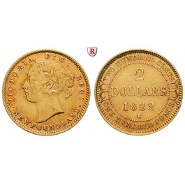 Kanada, Neufundland, Victoria, 2 Dollars 1882, ss-vz