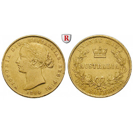 Australien, Victoria, Sovereign 1864, ss+