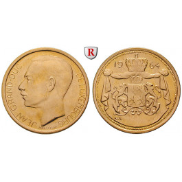 Luxemburg, Jean, 40 Francs (Medaille) 1964, vz