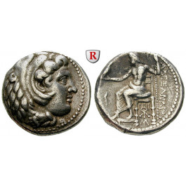 Makedonien, Königreich, Alexander III. der Grosse, Tetradrachme 325-323 v.Chr., ss-vz