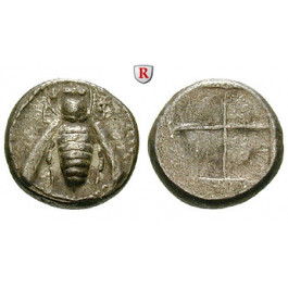 Ionien, Ephesos, Drachme 500-420 v.Chr., ss-vz
