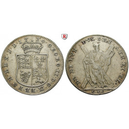 Braunschweig, Braunschweig-Calenberg-Hannover, Georg II., Reichstaler 1734, ss-vz