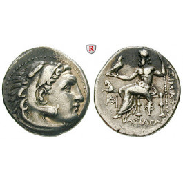 Thrakien, Königreich, Lysimachos, Drachme 306-300 v.Chr., ss-vz