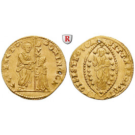 Italien, Venedig, Domenico Contarini, Zecchino o.J., ss-vz