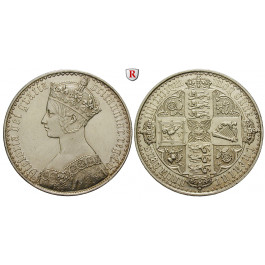 Grossbritannien, Victoria, Crown 1847, PP