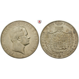 Brandenburg-Preussen, Königreich Preussen, Friedrich Wilhelm IV., Vereinsdoppeltaler 1841, ss+/ss-vz