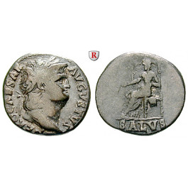 Römische Kaiserzeit, Nero, Denar 65-66, ss+