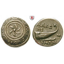 Makedonien, Königreich, Autonome Prägung z. Z. Philipp V. u. Perseus, Tetrobol 185-168 v.Chr., ss-vz