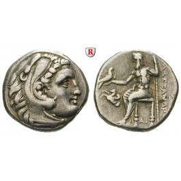 Makedonien, Königreich, Alexander III. der Grosse, Drachme 310-301 v.Chr., ss+