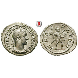 Römische Kaiserzeit, Severus Alexander, Denar 231-235, vz+