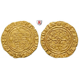 Grossbritannien, Edward III., Quarter-noble 1361-1369 (Treaty period), vz