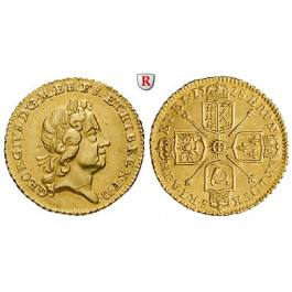 Grossbritannien, George I., Quarter-Guinea 1718, f.vz/vz+