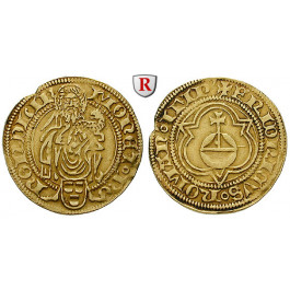 Nördlingen, Reichsmünzstätte, Goldgulden o.J. (1469-1487), ss-vz