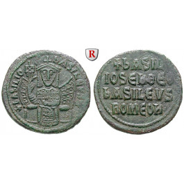 Byzanz, Basilius I., Follis, vz