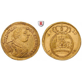 Brandenburg-Preussen, Königreich Preussen, Friedrich Wilhelm I., Dukat 1720, vz