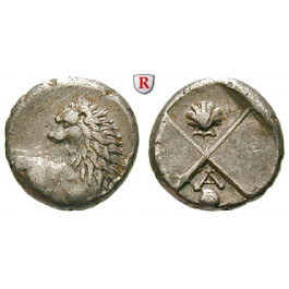 Thrakien, Chersonnesos, Hemidrachme 400-350 v.Chr., ss+