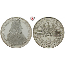 Bundesrepublik Deutschland, 5 DM 1955, Markgraf von Baden, G, PP, J. 390