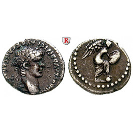 Römische Provinzialprägungen, Kappadokien, Caesarea, Nero, Hemidrachme, ss+