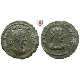 Römische Kaiserzeit, Vabalathus, Antoninian 270-272, ss+