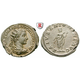 Römische Kaiserzeit, Elagabal, Antoninian 219, st