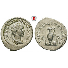 Römische Kaiserzeit, Herennius Etruscus, Caesar, Antoninian 250-251, st