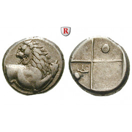 Thrakien, Chersonnesos, Hemidrachme 400-350 v.Chr., ss-vz