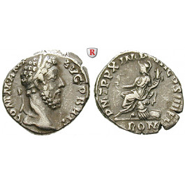 Römische Kaiserzeit, Commodus, Denar 181-182, ss+