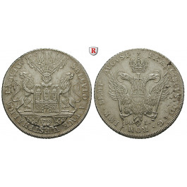 Hamburg, Stadt, Reichstaler 1748, vz